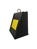 Bullet Trap 12" x 12" 1" Ballistic Rubber Face Enclosed to Reduce Lead Dust - Like New
