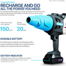 ALPHAWORKS ULV Electrostatic Sprayer Cordless Handheld 20V, 45oz GUT062 - Blue - Brand New