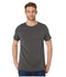 HANES ALTERNATIVE MEN'S SLUB KEEPER TEE WASHED BLACK XL - BLACK - Like New