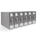 DELLAN BED SHEET ORGANIZER LINEN CLOSET ORGANIZERS AND STORAGE FOLDABLE CUBE - Brand New