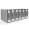 DELLAN BED SHEET ORGANIZER LINEN CLOSET ORGANIZERS AND STORAGE FOLDABLE CUBE - Brand New