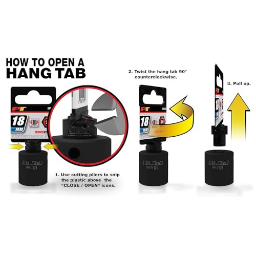Performance Tool W34568 3/4" Drive 12-Point SAE Standard Socket, 2-1/8" - Like New