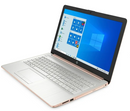 For Parts: HP NOTEBOOK 15.6" HD TOUCH G5405U 8GB 256GB SSD Pale Rose Gold PHYSICAL DAMAGE