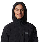 MOUNTAIN HARDWEAR MEN'S STRETCHDOWN HOODY - SIZE: MEN 2XL - BLACK - Like New