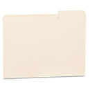 UNIVERSAL TOP TAB FILE FOLDERS 1/3-CUT TABS UNV12123 - MANILA - Like New