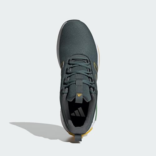 ADIDAS MEN'S RACER TR23 SNEAKER, IVY/ IVY/ CARBON, SIZE 6.5 - Brand New
