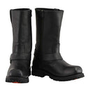 MBM9081 Milwaukee Leather Men’s Outback Harness Moto Boots Black, Size 9.5 - Brand New