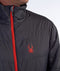 SPYDER MEN'S PEAK ZIP INSULATED MID LAYER PUFF SKI JACKET MEN XL EBONY - Like New