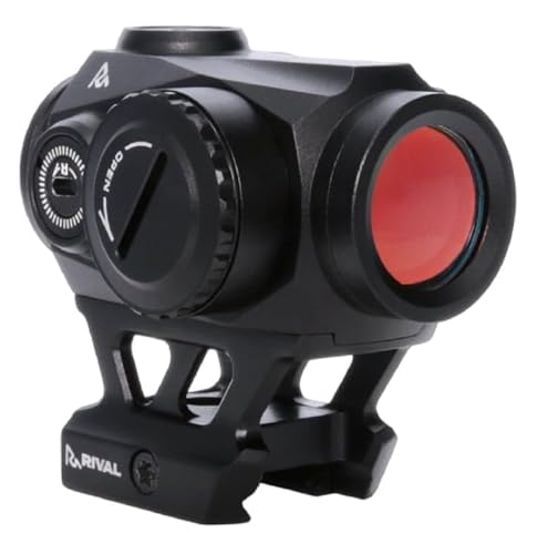 RIVAL ARMS X2 SCOPE RED DOT 22MM BLK BOX RA-RA8122BN - BLACK - Like New