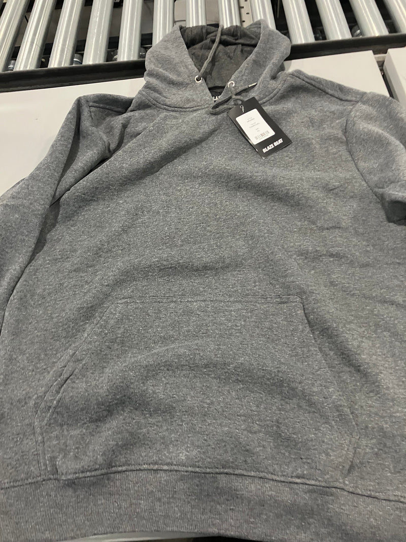 BLAZE BEAT SWEATSHIRT JACKET WITH FRONT POUCH - SIZE XL - CHARCOAL - HR24004 - Brand New