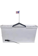 TOP TREASURES NEW TOP TREASURES CHRISTMAS VILLAGE - WHITE HOUSE PRE LIT - WHITE - Like New