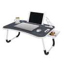 TZT 23.5" Portable Laptop Desk with USB Charge Port B093SMTL8C - Gray - Brand New