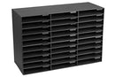 ADIROFFICE 30-SLOT CLASSROOM ORGANIZER FILE SORTER 501-30-BLK - BLACK - Like New