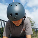 EIGHT BALL KIDS' 8+ HELMET - GUN METAL - Like New