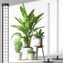 2 Pack Grow Lights for Indoor Plants, 6000K 243 LEDs Light, 45in High - Black - Like New