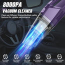 BOSSDAN HANDHELD VACUUM CORDLESS VACCUM CORDLESS RECHARGEABLE - PURPLE - Brand New