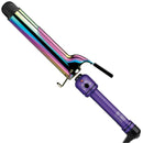 HOT TOOLS 1-1/2" EXTENDED BARREL TITANIUM CURLING IRON - CHROME PURPLE - Like New
