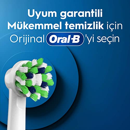 ORAL-B EB20 PACK 4 REFILLS BRUSH 610126 - BLUE/WHITE - Brand New