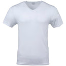 Gildan Men's V-Neck T-Shirts Multipack G1103 - Size Medium 6 Pack - White - Brand New