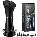 FLAOAITO CLEANER EAR IPX7 WATERPROOF 6 TIPS 4 PRESSURE SETTINGS ELECTRIC - BLACK - Like New
