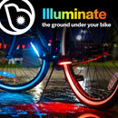 GOBRIGHTZ BRIGHTZ GOBRIGHTZ LED BIKE FRAME LIGHT 4 LIGHT MODES - BLUE - Like New