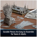 4D BUILD STORE4D BUILD, GOT IRON THRONE 3D MODELKIT, 219 PIECES, 40708AME - Brand New