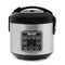 AROMA Digital Rice Cooker, Steamer, Multicooker, 2 Qt, ARC-914SBD - Silver - Like New