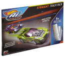 Hot Wheels AI Straight Track Pack Accessory Kit - Matte Black - Brand New