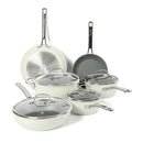 SUR LA TABLE KITCHEN ESSENTIALS 10 PIECE PFA FREE NON-TOXIC TITANIUM CERAMIC - Like New