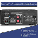 TECHNICAL PRO RXM7BT 1000W HOME RECEIVER BLUETOOTH AMPLIFIER AMP - BLACK - Like New
