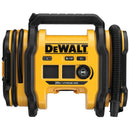 DEWALT TIRE INFLATOR PORTABLE AIR COMPRESSOR 20V MAX - YELLOW - Like New