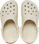 CROCS UNISEX ADULT CLASSIC CLOG - SIZE: MEN 13 WOMEN 15 (M12) (M48-49) - BONE - Brand New