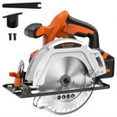 PARRIOR 20V CORDLESS CIRCULAR SAW, WITH 4AH BATTERY (TOOL ONLY) - ORANGE/BLACK - Like New