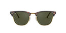 RAY BAN CLUBMASTER NON POLARISED - TORTOISE ON GOLD & G-15 GREEN - SIZE 51 - Like New