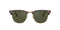 RAY BAN CLUBMASTER NON POLARISED - TORTOISE ON GOLD & G-15 GREEN - SIZE 51 - Like New