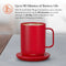 EMBER TEMPERATURE CONTROL SMART MUG 2, 10 OZ, APP-CONTROLLED - RED - Like New