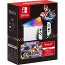 NINTENDO SWITCH – OLED MODEL: MARIO KART 8 DELUXE BUNDLE - WHITE - Like New
