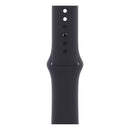 FanTEK Silicone Watch Band for Apple Watch, 42mm, Black Like New