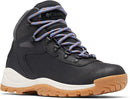 COLUMBIA NEWTON RIDGE WATERPROOF HIKING BOOT - SIZE: WOMEN 5.5 - BLACK, NEW MOON - Like New