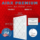 AIRx Filters 16x30x1 Furnace AC Filter MERV 11 Allergy 6-Pack - 6 Pack - Like New