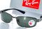 RAY BAN RB3364 004/58 62MM GUNMETAL FRAME N LENS SUNGLASS - - Scratch & Dent