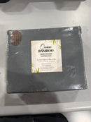 QUEEN BAMBOO COMFORT 1800 SERIES EGYPTIAN LUXURY QUEEN SHEET SET -DARK GRAY - Like New