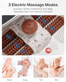 RENPHO Foot Spa Bath Massager Motorized with Heat and Massage and Jets Brown - Brand New