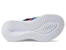 SKETCHERS SKECHERS KIDS GIRLS ULTRA FLEX 3.0 SNEAKER, BLACK/MULTI, SIZE 4.5 - Like New