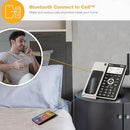 AT&T BL3107-4 DECT 6.0 4-HANDSET CORDLESS PHONE, TITANIUM BLACK - TITANIUM BLACK - Like New