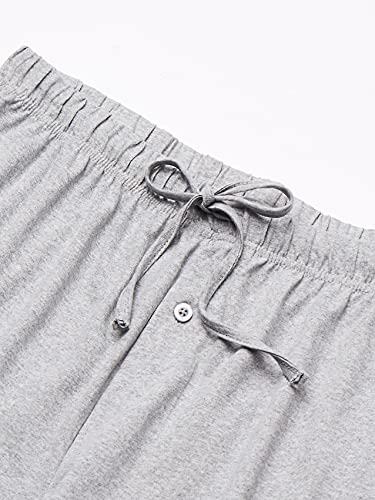 ESSENTIALS BY SEVEN APPAREL MEN SOLID COTTON KNIT SHORTS SIZE XL - GRAY - Brand New
