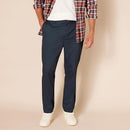 AMAZON ESSENTIALS MEN'S SLIM-FIT WRINKLE-RESISTANT FLAT-FRONT CHINO NAVY - Brand New