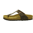 BIRKENSTOCK UNISEX GIZEH SANDALS - SIZE: MEN 7 WOMEN 9 EU M40 - HABANA - Like New