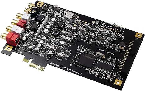 Creative Sound Blaster X-Fi Titanium HD 24-bit 192KHz PCI 70SB127000002 - Black Like New