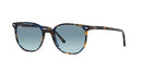 RAY-BAN RB2197 ELLIOT SQUARE SUNGLASSES - YELLOW/BLUE/HAVANA  - SIZE 52 - Like New